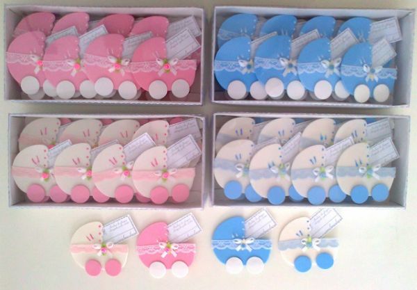 CESTA LEMBRANCINHA CARRINHO DE BEBE